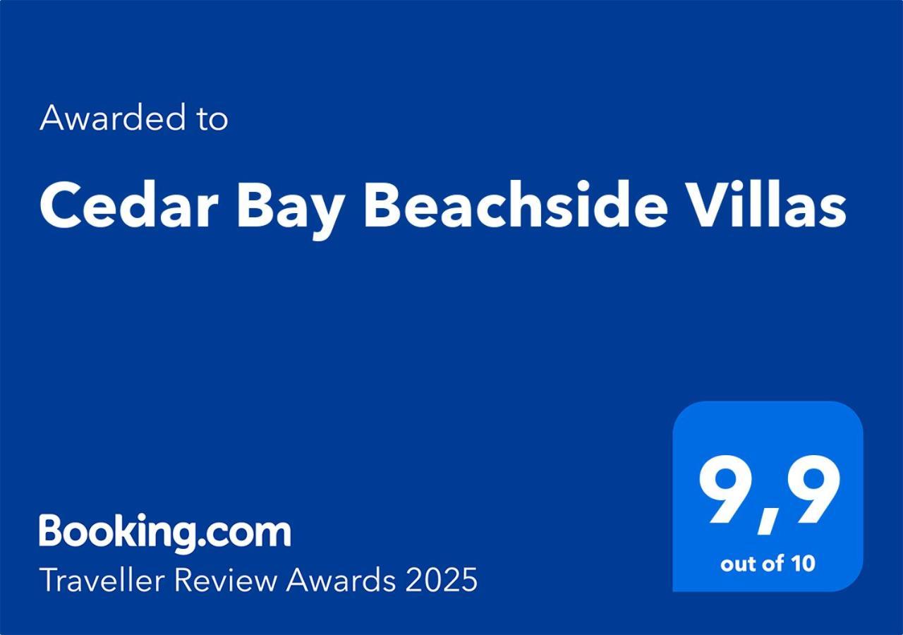 Cedar Bay Beachside Villas Palaiochora Ngoại thất bức ảnh